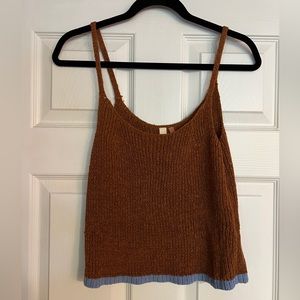 Anthropologie knit tank top XS